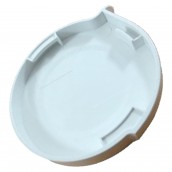 Couvercle blanc sortie