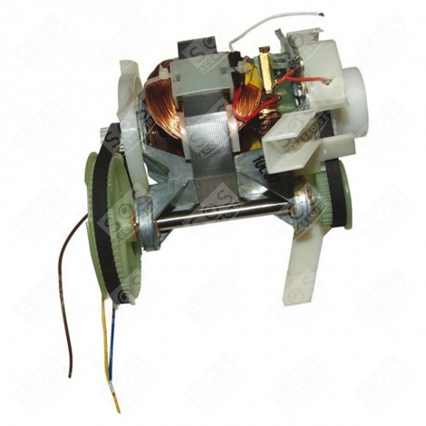 MOTEUR COMPLET AVEC PIGNONS ET COUROIES ROBOT MÉNAGER - KW686933