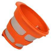 Filtre orange fin d'extracteur de jus