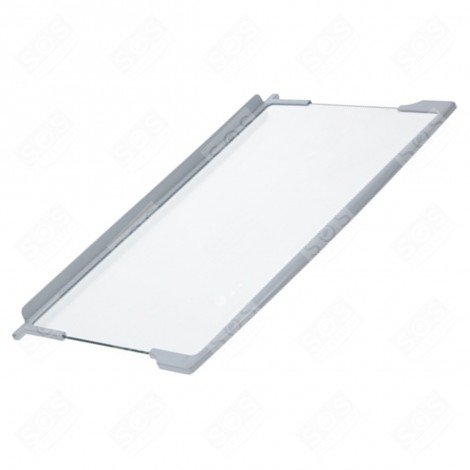 CLAYETTE, ÉTAGÈRE EN VERRE D'ORIGINE 491X289 MM FRIGO, RÉFRIGÉRATEUR, CONGÉLATEUR - C00143485, C00285827