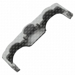 Capot de charnière bas de porte