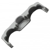 Capot de charnière bas de porte