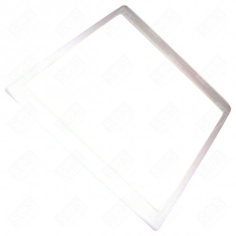 CLAYETTE, ÉTAGÈRE VERRE INFÉRIEURE D'ORIGINE FRIGO, RÉFRIGÉRATEUR, CONGÉLATEUR - 00662038