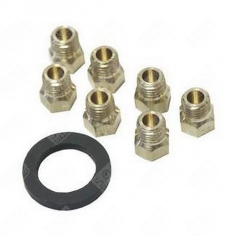 KIT INJECTEURS, GICLEURS BUTANE / PROPANE FOUR, CUISINIÈRE - 481931039347