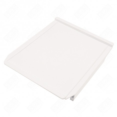 COUVERCLE BAC A VIANDE BLANC D'ORIGINE    -   291X220X29 MM FRIGO, RÉFRIGÉRATEUR, CONGÉLATEUR - C00270842