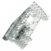 Jeu de touches avec guides lumineux