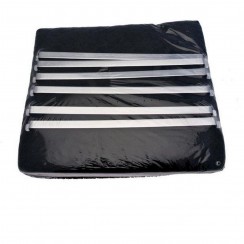 Lot de 3 filtres charbon  240X220X5 mm