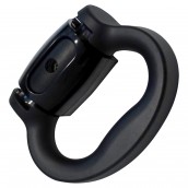 Poignée de cuve rabattable noire