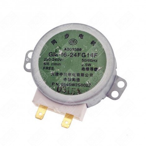 MOTEUR DE PLATEAU FOUR MICRO-ONDES - 6549W1S011N, EAU57424301
