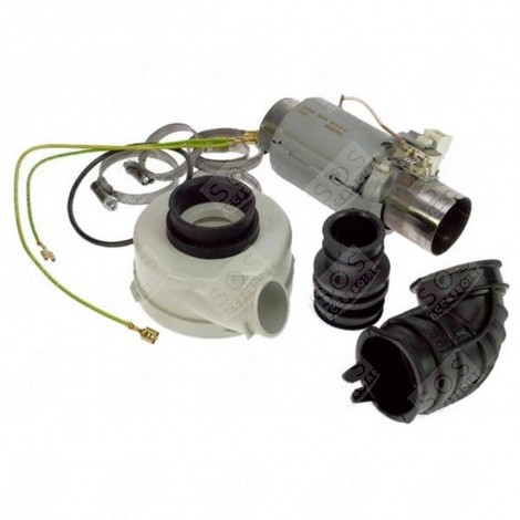 ENSEMBLE RÉSISTANCE CAPOT POMPE DE CYCLAGE LAVE-VAISSELLE - 480131000096, 481010518499