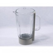 Bol blender / mixeur en verre nu (gris)