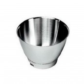 Bol en inox sans poignées pour robots MAJOR et COOKING CHEF