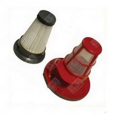 KIT FILTRES PRE-MOTEUR HEPA LAVABLE S93 FREEJET ASPIRATEUR - 35600860