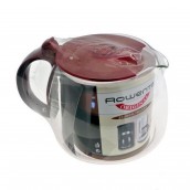 Verseuse avec couvercle rouge