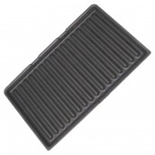 Jeu de 2 plaques grille viande