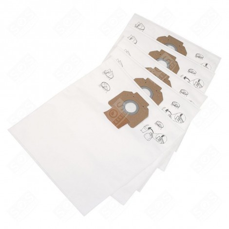 LOT DE 5 SACS ATTIX ASPIRATEUR - 302004000, 107419591
