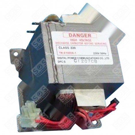 TRANSFORMATEUR 1000W D'ORIGINE FOUR MICRO-ONDES - 50293758004
