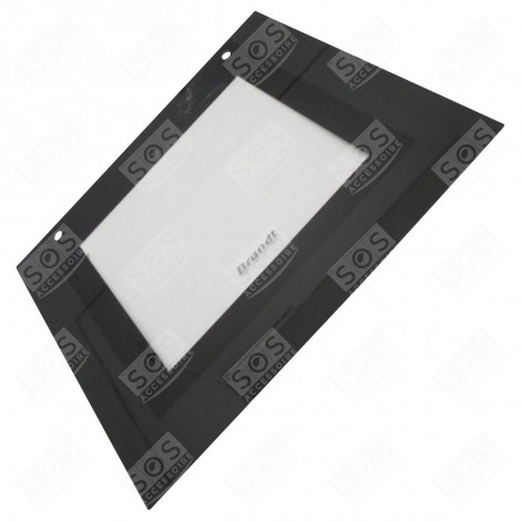 VITRE EXTÉRIEURE DE PORTE FOUR, CUISINIÈRE - 72X8225