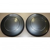 Jeu de 2 roues grises