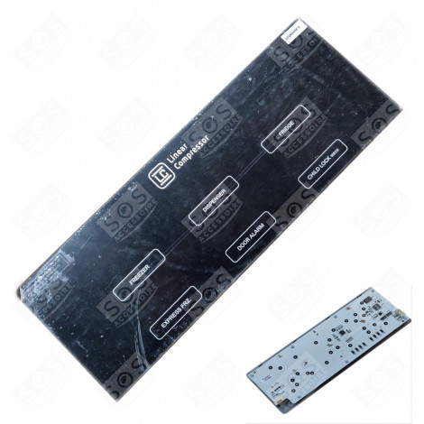 PLATINE D'AFFICHAGE FRIGO, RÉFRIGÉRATEUR, CONGÉLATEUR - ACQ85509818