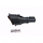 Petite brosse ronde a poils retractable pour meubles (a clip)