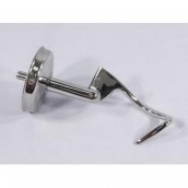 Crochet a pate en inox avec circlip pour robots MAJOR et COOKING CHEF