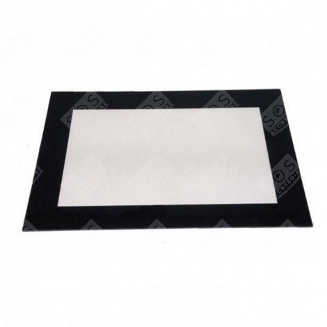 VITRE INTERIEURE DE PORTE D'ORIGINE    -   491X403 MM FOUR, CUISINIÈRE - 481245059838, 481245059594