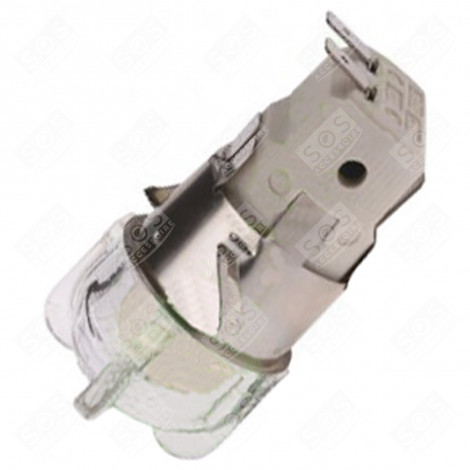 ENSEMBLE ÉCLAIRAGE (DOUILLE + LAMPE +CACHE) D'ORIGINE FOUR, CUISINIÈRE - 00650242, 00152038
