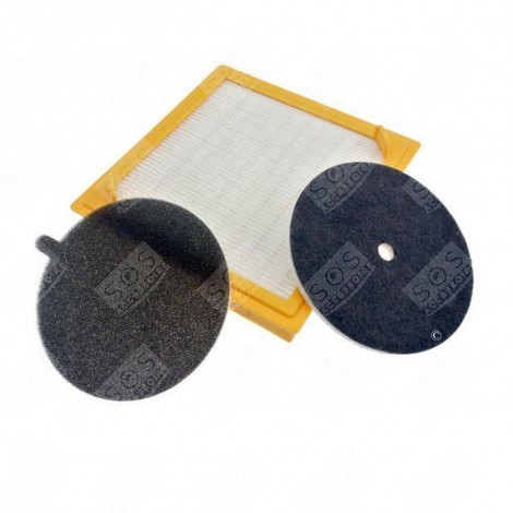 U27 KIT FILTRES HEPA SENSORY ASPIRATEUR - 09205469, 03875166