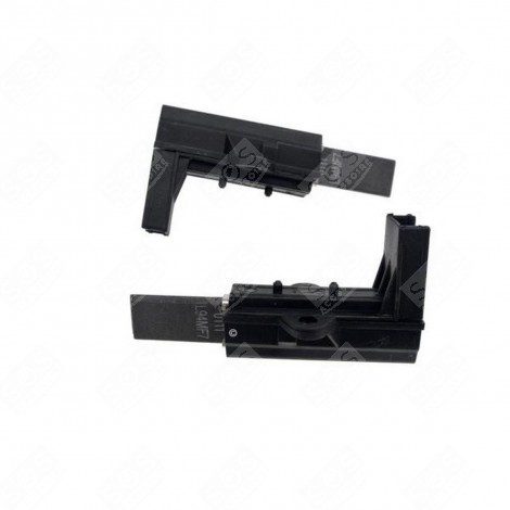 2 CHARBONS MOTEUR + SUPPORTS MACHINE À LAVER, LAVE-LINGE - C00196540, -C00035290