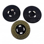 Z7 brosse cireuse jaune (x3)