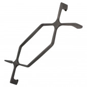 Grille double support casserole d'origine  430x133x45 mm