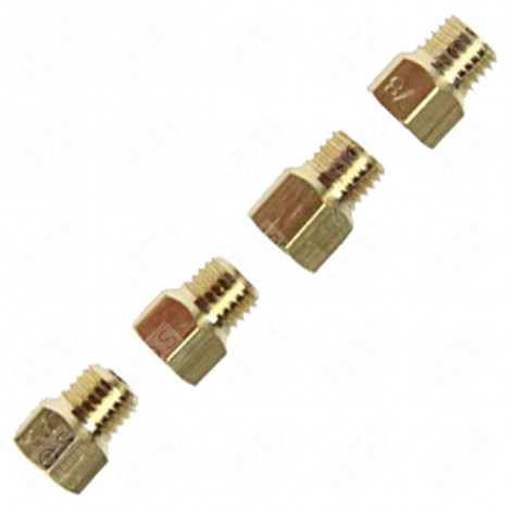 JEU D'INJECTEURS, GICLEURS GAZ BUTANE/PROPANE FOUR, CUISINIÈRE - 76X3497