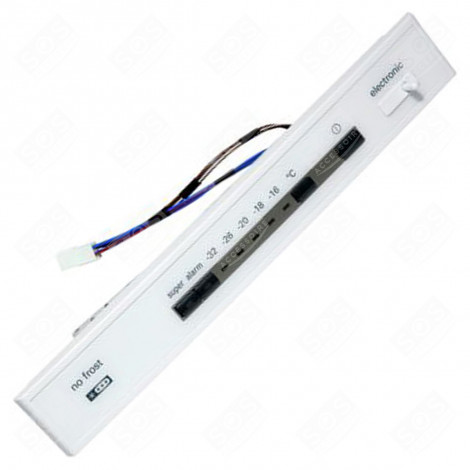 BANDEAU DE COMMANDE AVEC CARTE ÉLECTRONIQUE D'ORIGINE FRIGO, RÉFRIGÉRATEUR, CONGÉLATEUR - 00666391