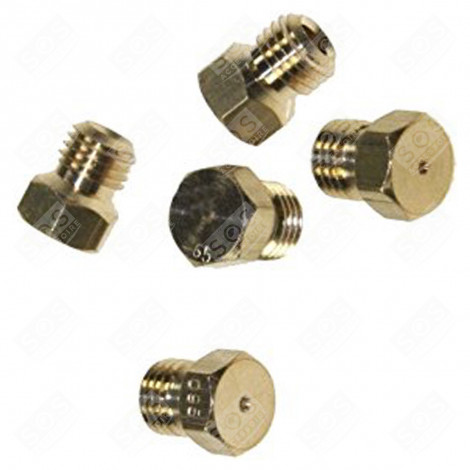 JEU D'INJECTEURS, GICLEURS GAZ BUTANE/ PROPANE D'ORIGINE FOUR, CUISINIÈRE - 0910451
