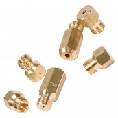 Jeu d'Injecteurs, gicleurs gaz naturel d'origine Jeu d'Injecteurs, gicleurs gaz naturel d'origine