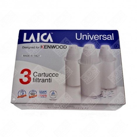 PACK DE 3 CARTOUCHES FILTRANTES BOUILLOIRE, CARAFE - LA1000