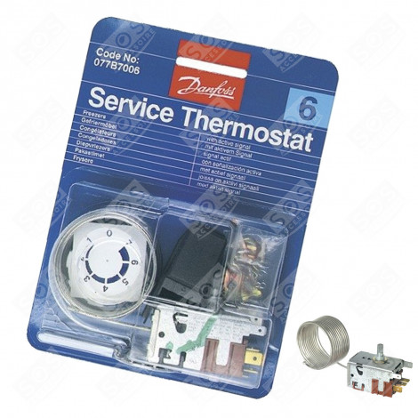 THERMOSTAT DANFOSS N°6 FRIGO, RÉFRIGÉRATEUR, CONGÉLATEUR - AS0003932