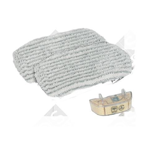 KIT LINGETTE AVEC CARTOUCHE ANTI-CALCAIRE NETTOYEUR VAPEUR - ZR006501