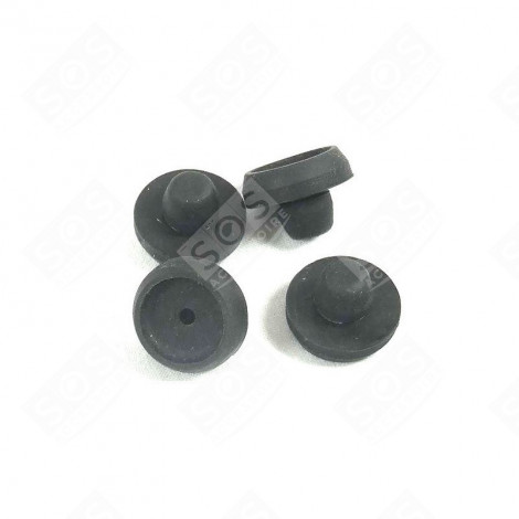LOT DE 4 PIEDS CAOUTCHOUC KCOOK ROBOT MÉNAGER - KW716082