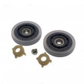 Lot de 2 poulies (galets) + joints Lot de 2 poulies (galets) + joints