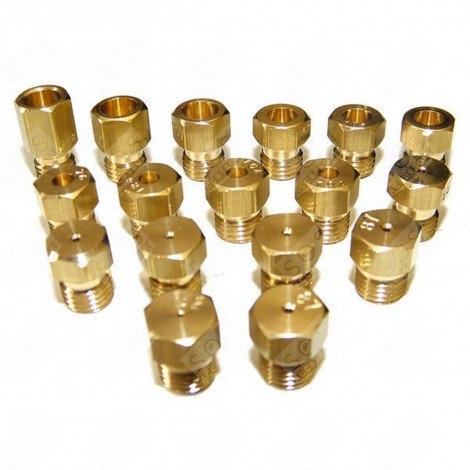 KIT COMPLET INJECTEUR GAZ NATUREL - BUTANE - PROPANE FOUR, CUISINIÈRE - C00254296
