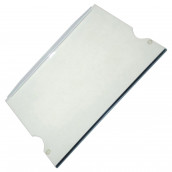 Clayette, étagère en verre