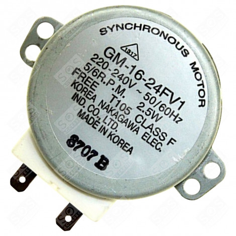 MOTEUR PLATEAU D'ORIGINE FOUR MICRO-ONDES - C00060046, 482000027099