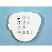 Cache de sortie blanc