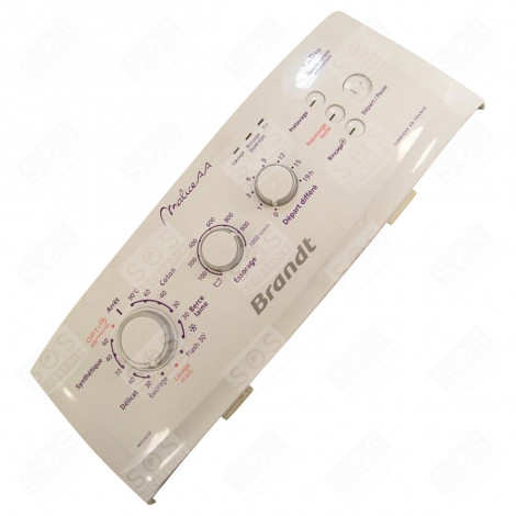 CAPOT DE BANDEAU MACHINE À LAVER, LAVE-LINGE - 52X2460
