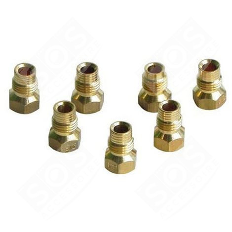 JEU D'INJECTEURS, GICLEURS GAZ BUTANE PROPANE FOUR, CUISINIÈRE - 93907061