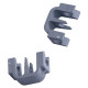 CLIPS FIXATION PANIER  (X2) D'ORIGINE LAVE-VAISSELLE - 00167291