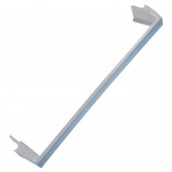 Rebord plaque en verre