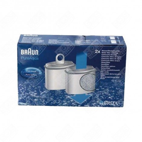 LOT DE 2 FILTRES A EAU KWF2 PURE AQUA PURE COFFEE BRITA CAFETIÈRE, MACHINE À CAFÉ - 0X63112770, AX13210006